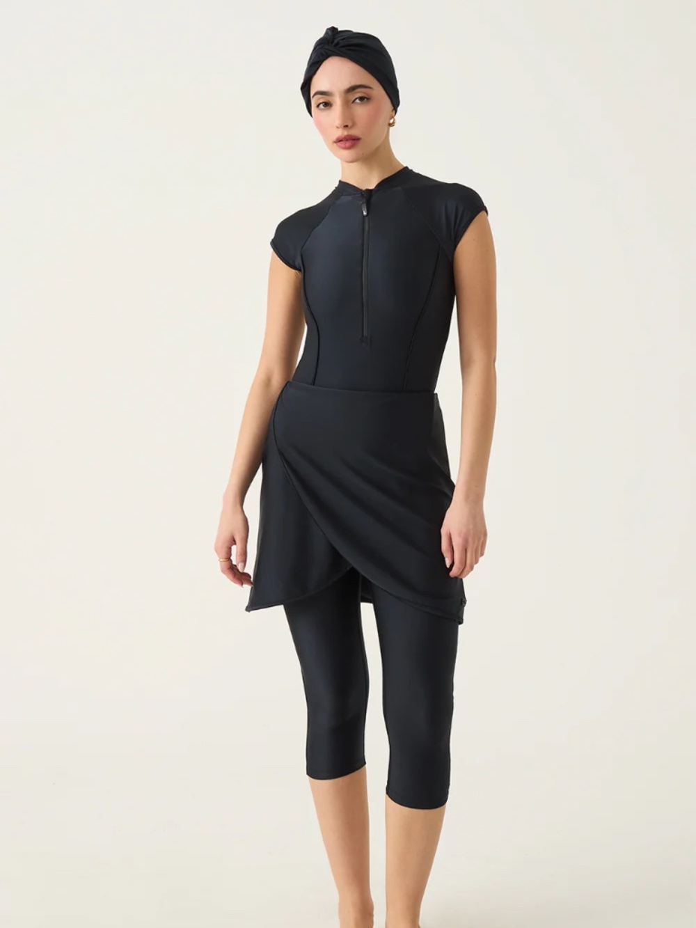 Lyra Modest Sofia Crop 3-Piece Swimsuit
